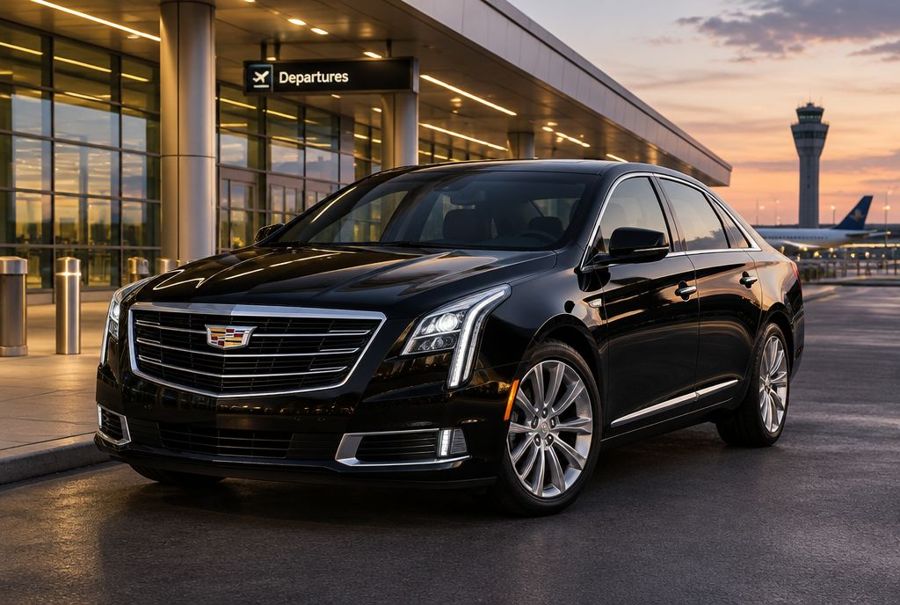 Black Cadillac XTS — Carina Ride Private Shuttle